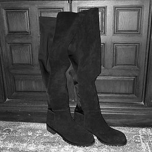 CLOSET CLOSING***UO Suede OTK Boots